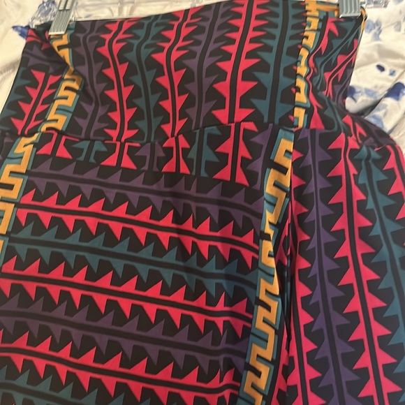 Lot of 2 LuLaRoe VIBRANT colored maxi skirts! Size Medium-fantastic shape! - Picture 7 of 13